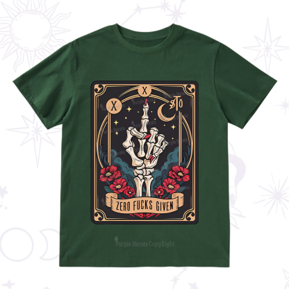 Purplehecate The Zero Fucks Given T-Shirt
