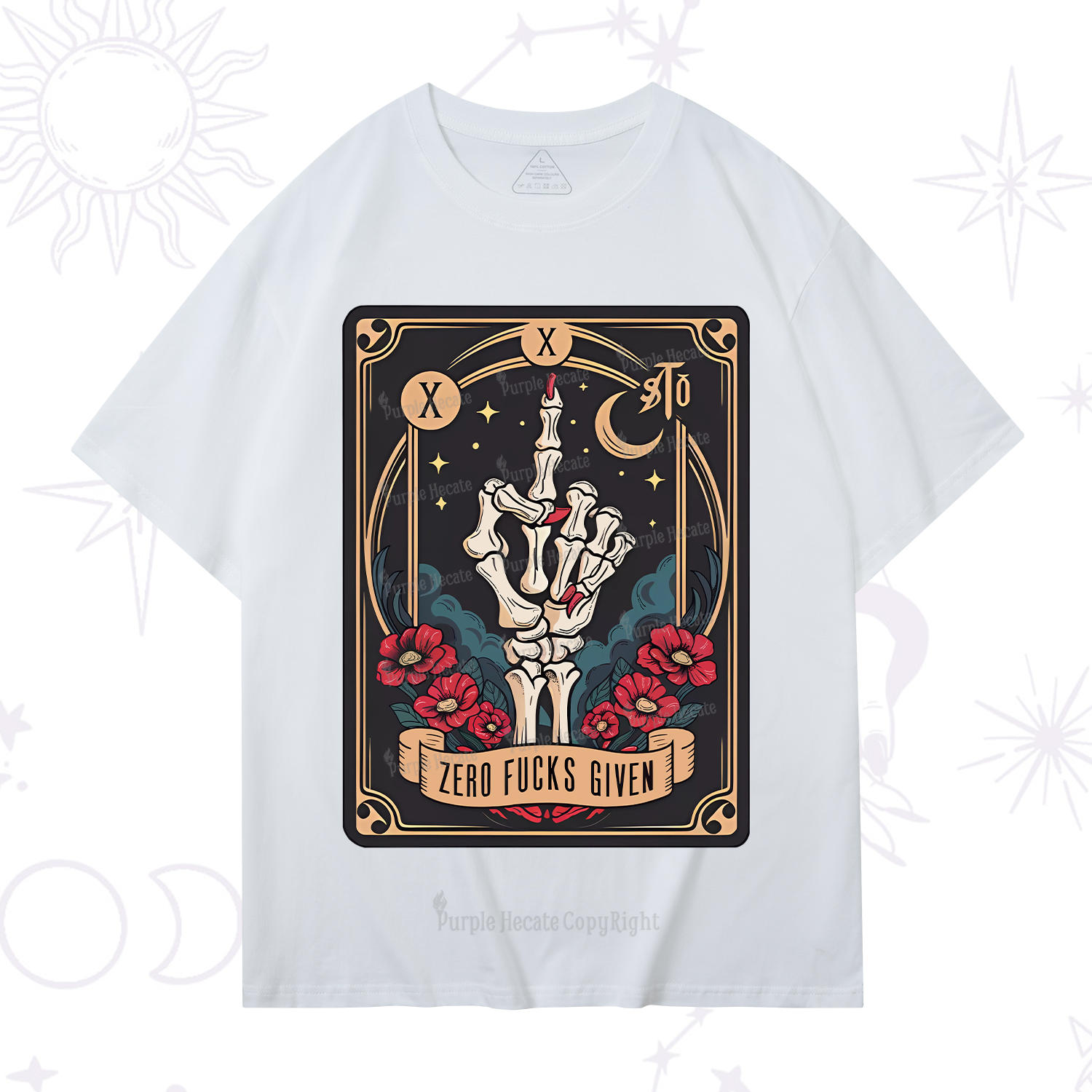 Purplehecate The Zero Fucks Given T-Shirt