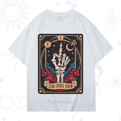 Purplehecate The Zero Fucks Given T-Shirt