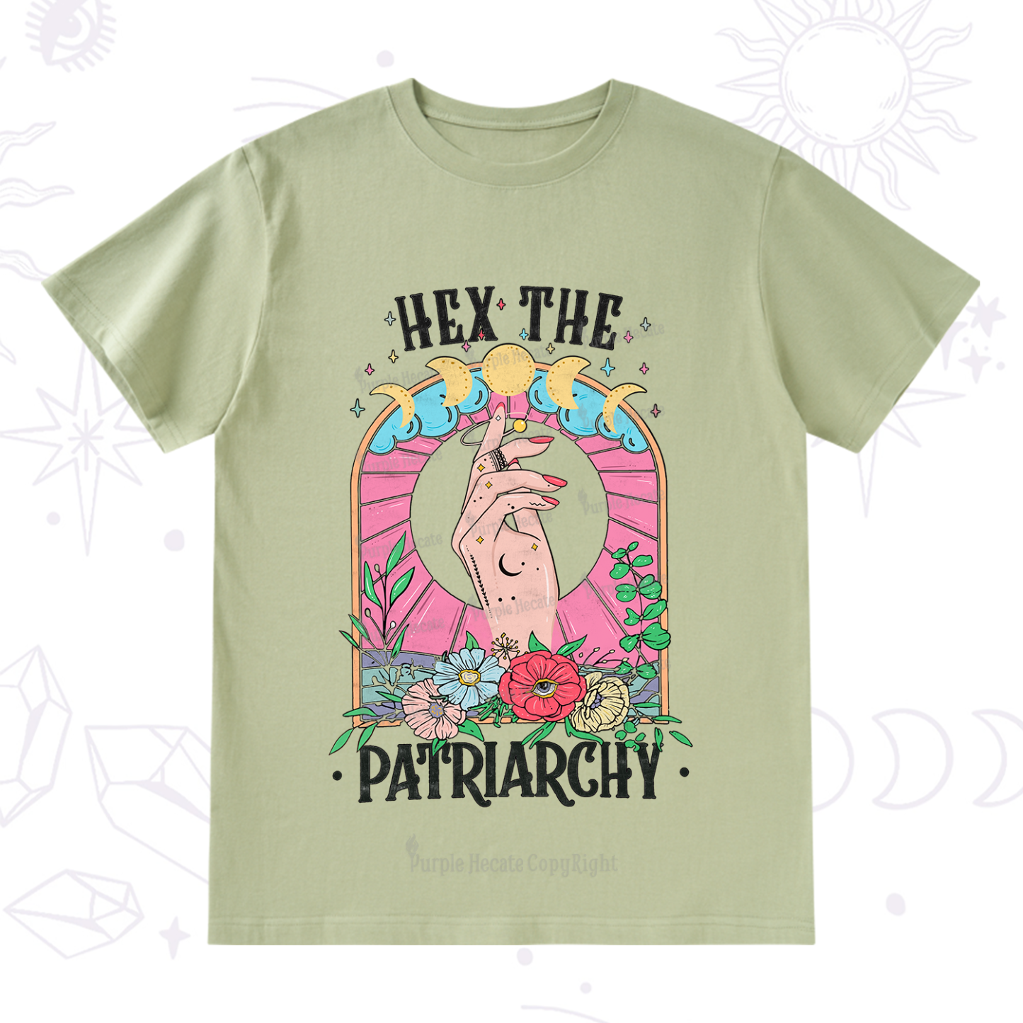 Purplehecate Hex The Patriarchy T-Shirt