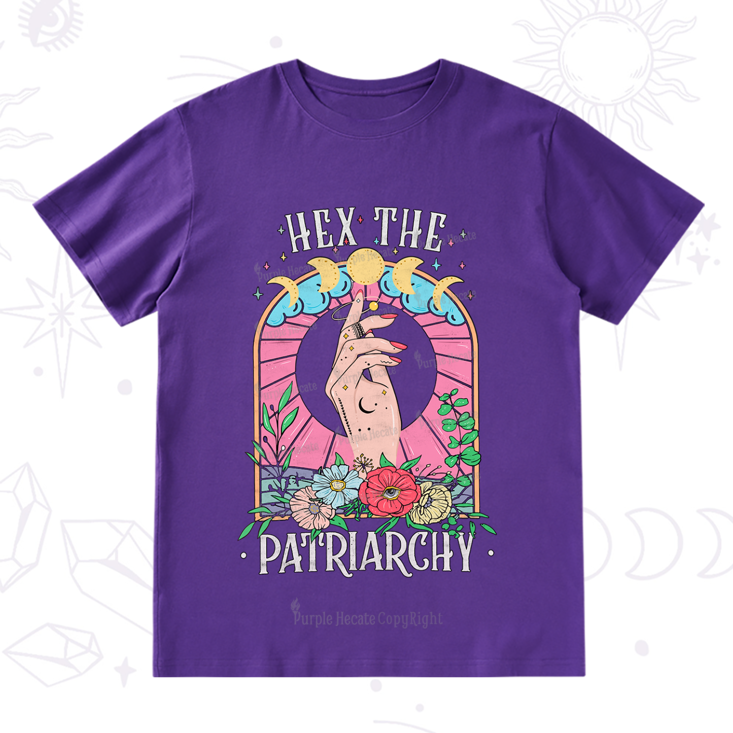 Purplehecate Hex The Patriarchy T-Shirt