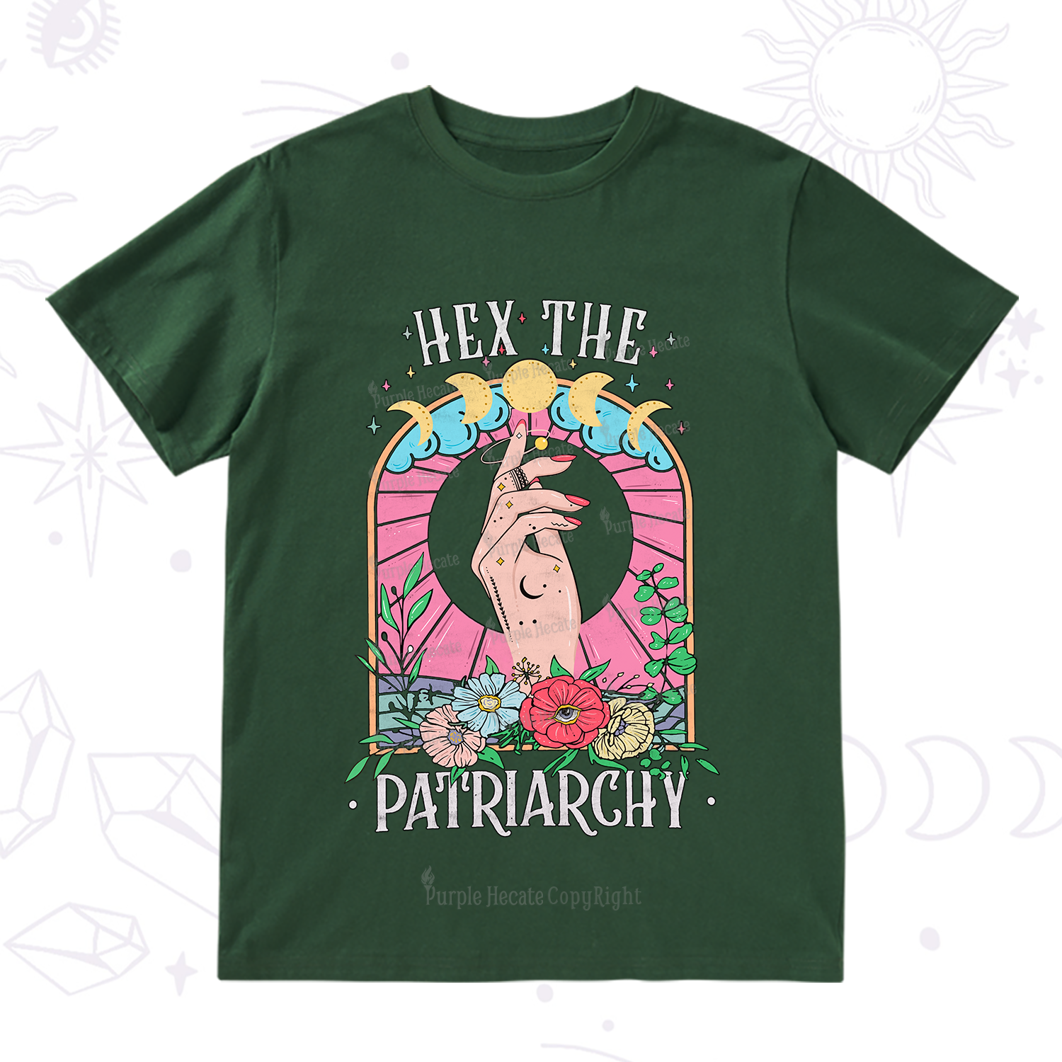 Purplehecate Hex The Patriarchy T-Shirt
