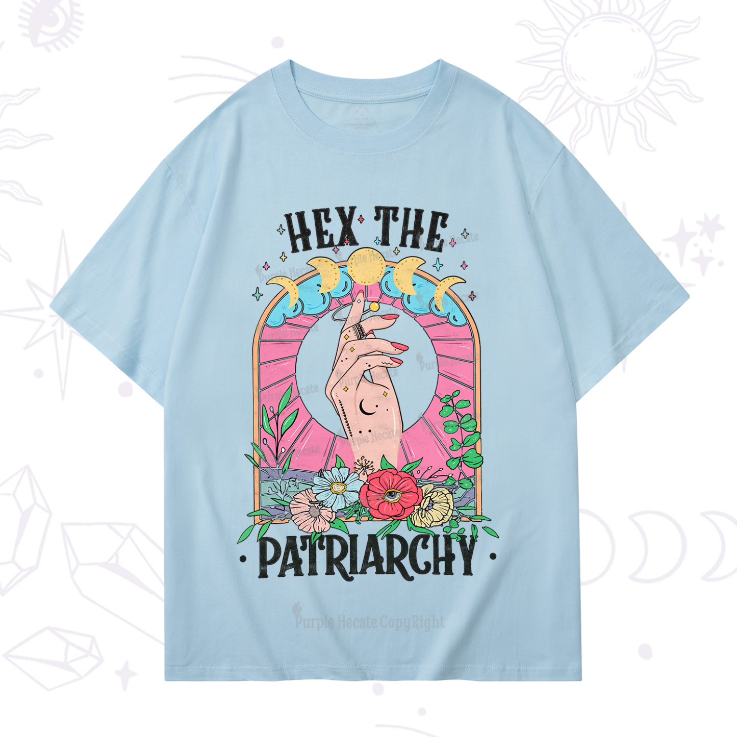 Purplehecate Hex The Patriarchy T-Shirt