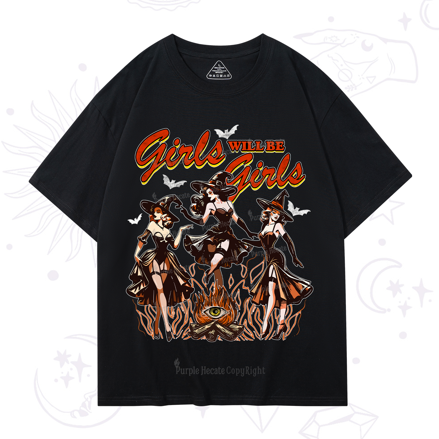 Purplehecate Girls Will Be Girls T-Shirt