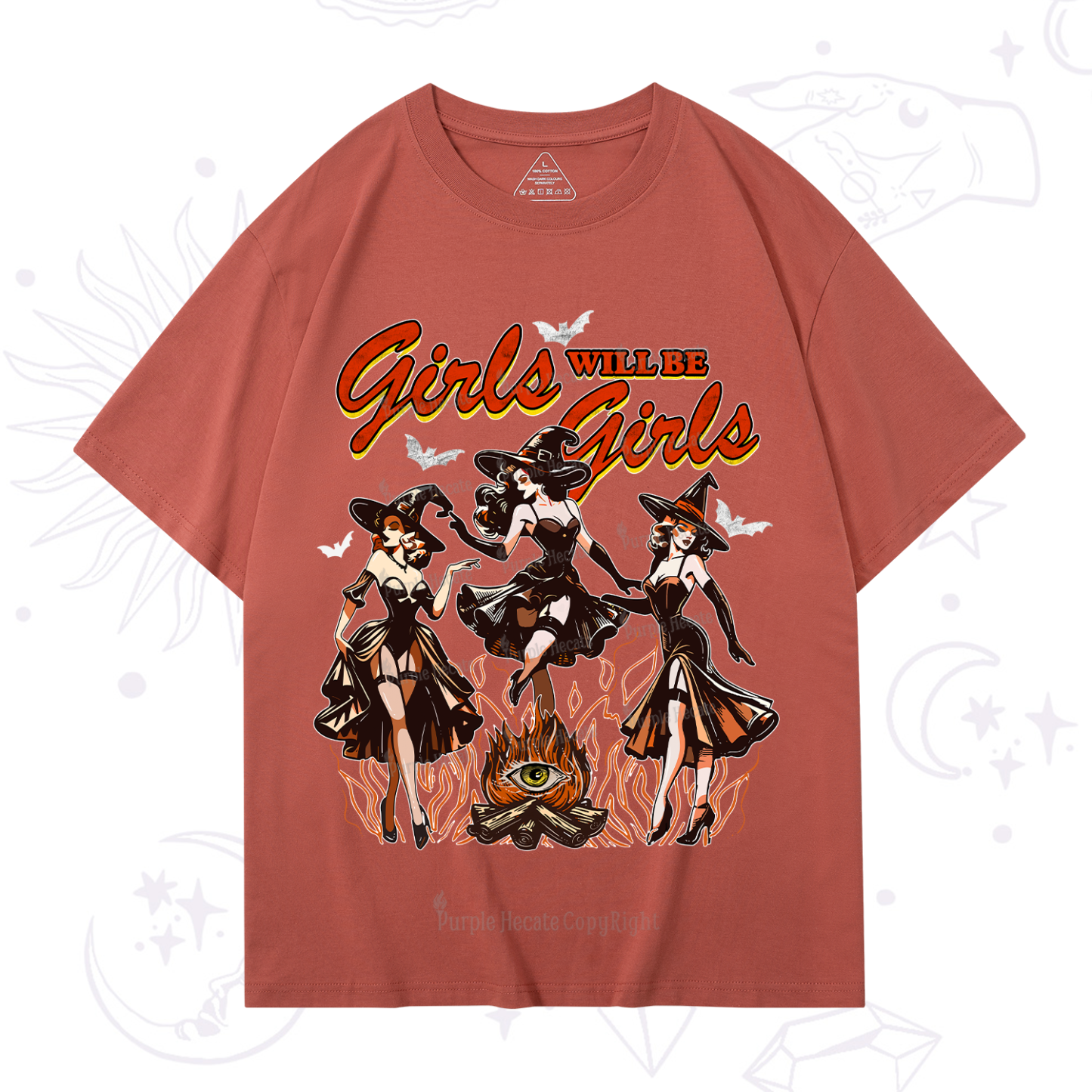 Purplehecate Girls Will Be Girls T-Shirt