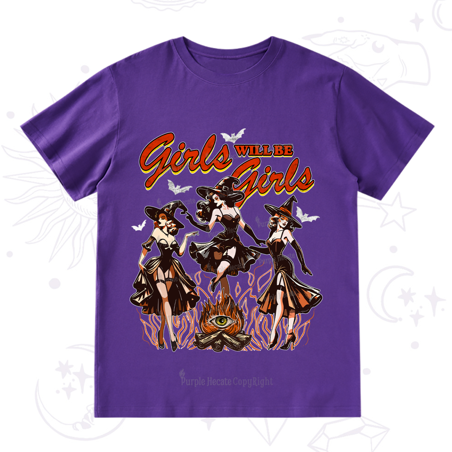 Purplehecate Girls Will Be Girls T-Shirt