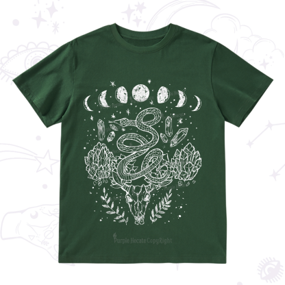 Purplehecate Crystals Witchy T-Shirt