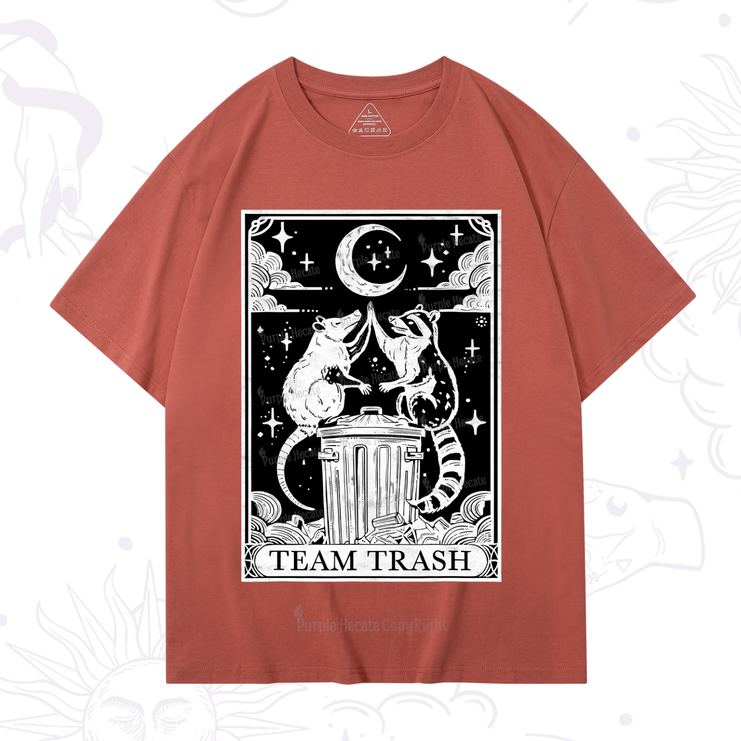Purplehecate The Team Trash Tarot T-Shirt