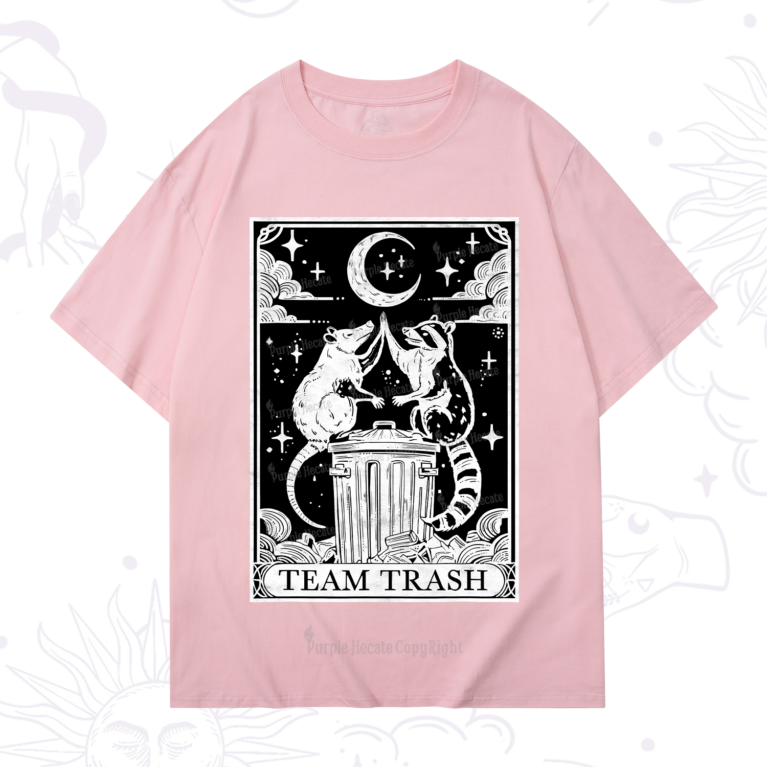 Purplehecate The Team Trash Tarot T-Shirt