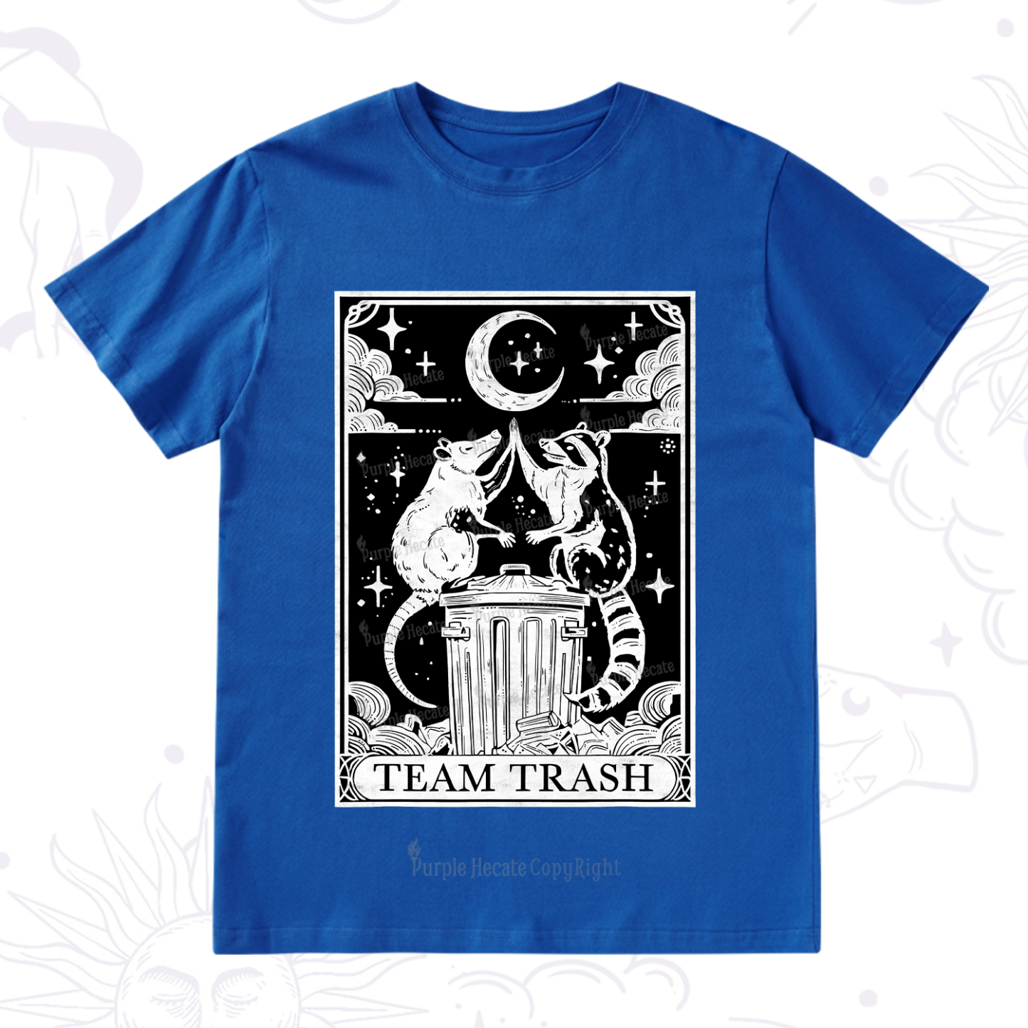 Purplehecate The Team Trash Tarot T-Shirt