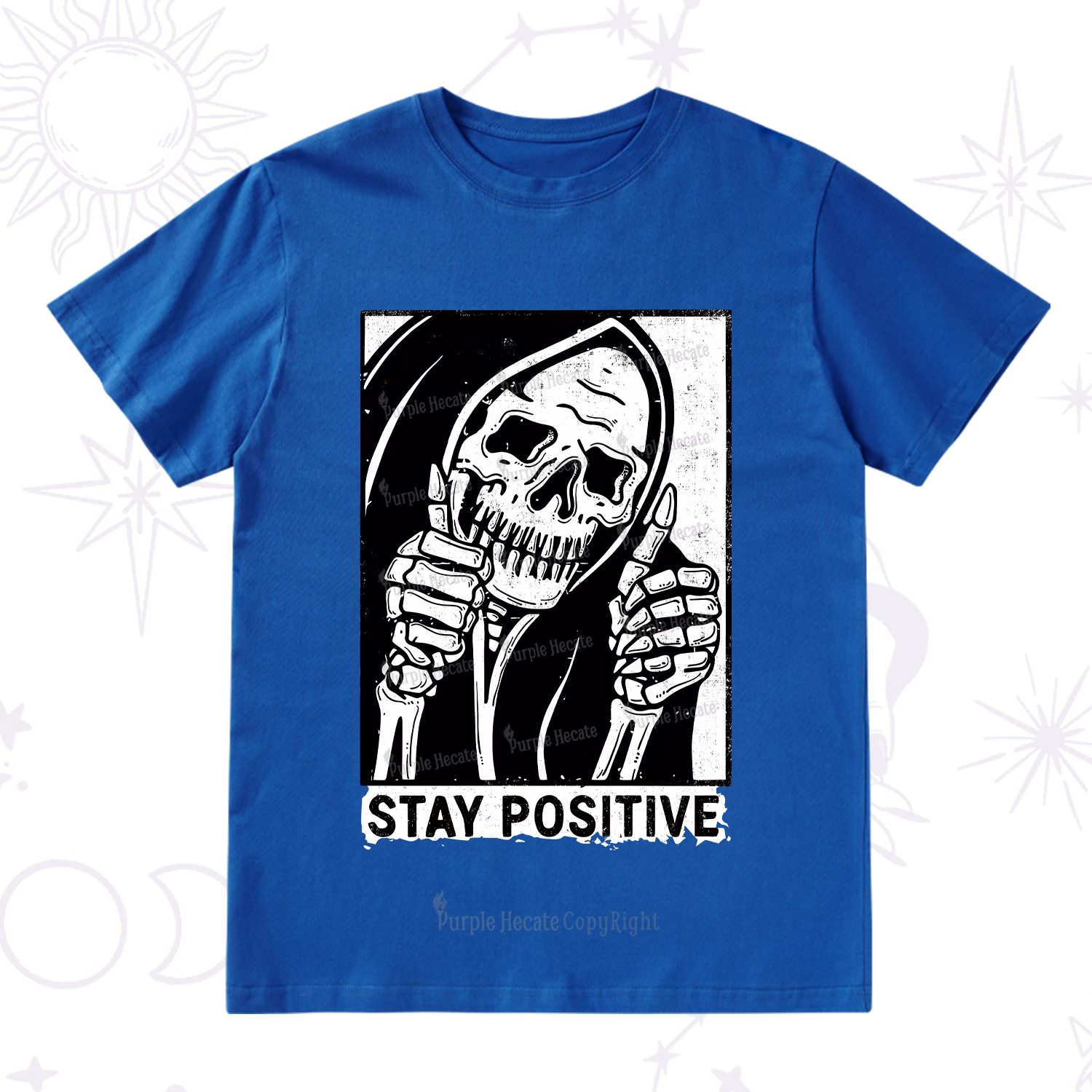 Purplehecate Stay Positive T-Shirt