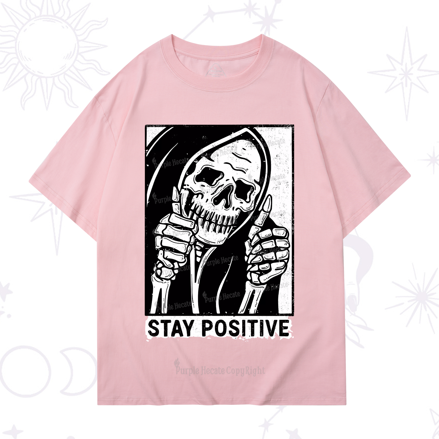 Purplehecate Stay Positive T-Shirt