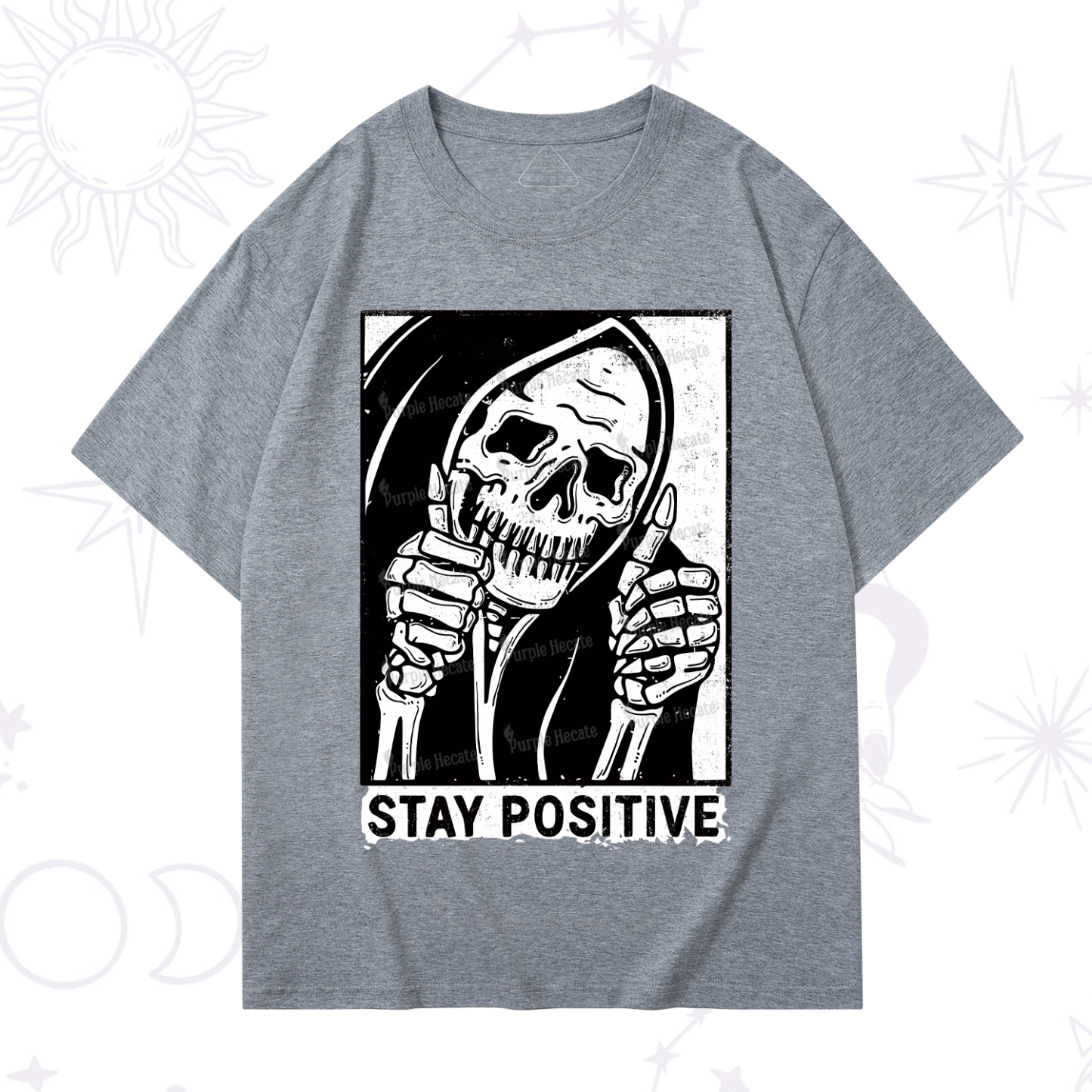 Purplehecate Stay Positive T-Shirt