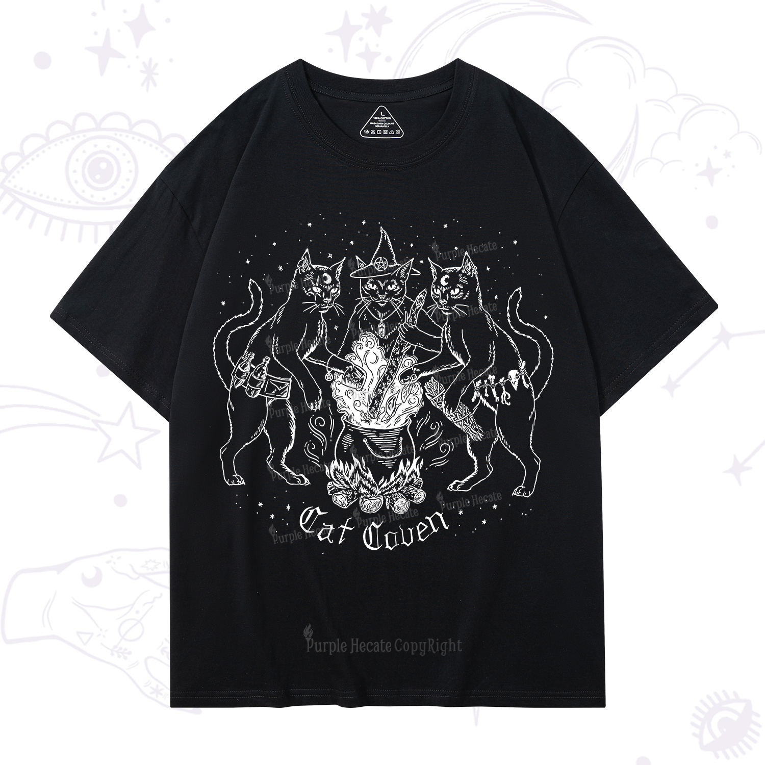 Purplehecate Cat Coven T-Shirt
