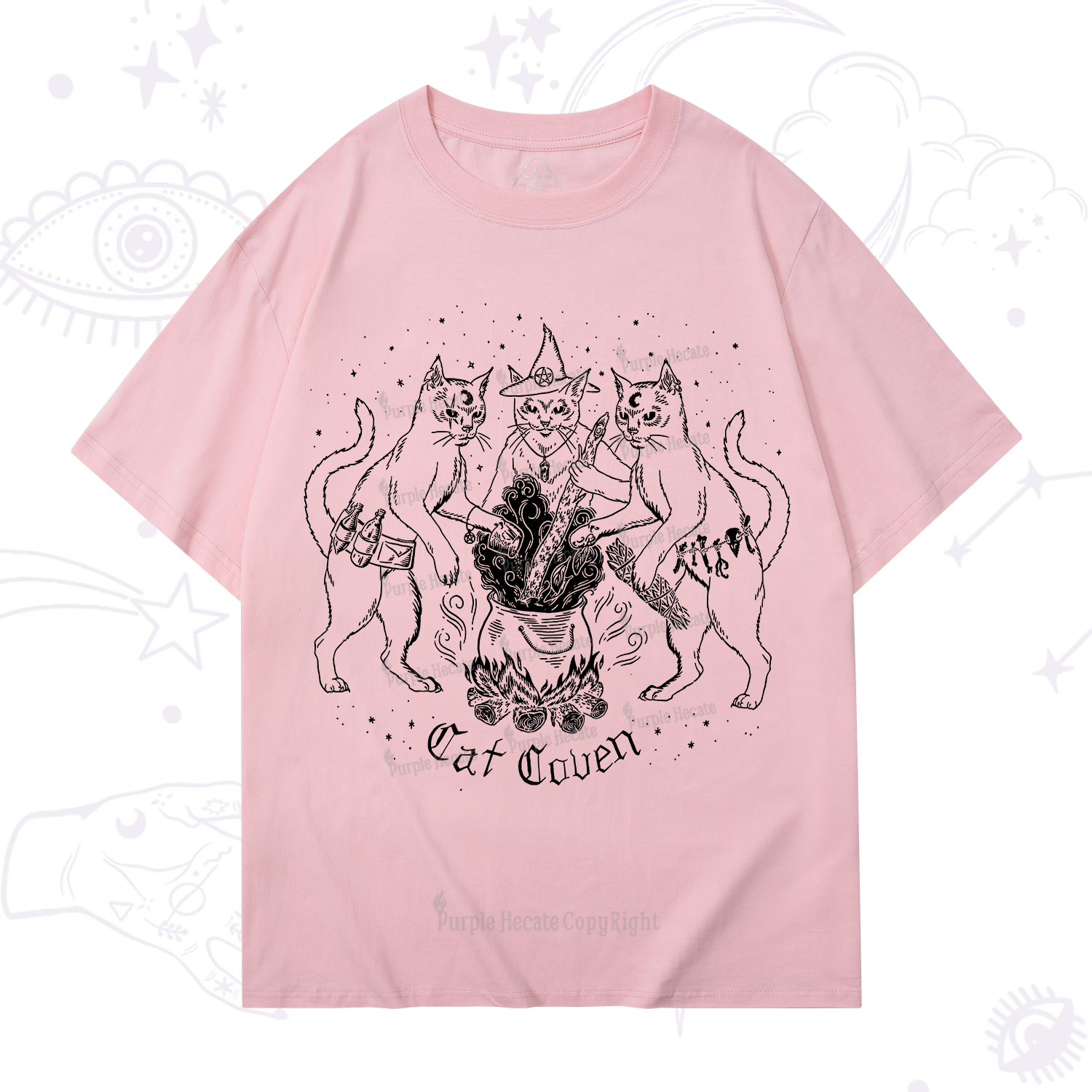 Purplehecate Cat Coven T-Shirt