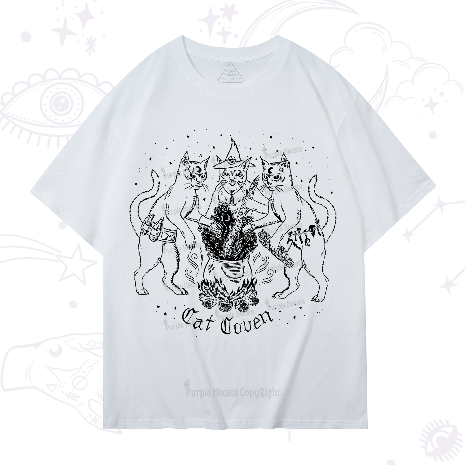 Purplehecate Cat Coven T-Shirt