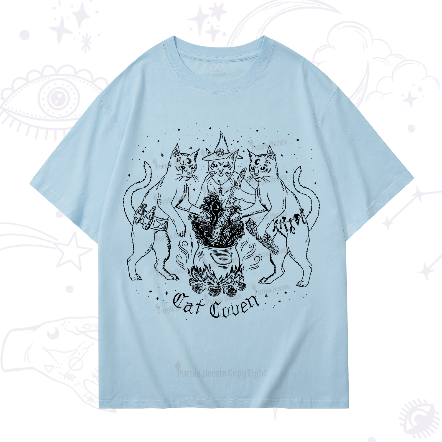 Purplehecate Cat Coven T-Shirt