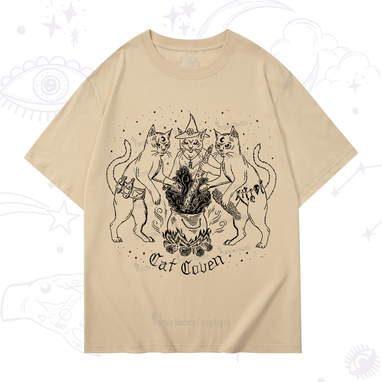 Purplehecate Cat Coven T-Shirt