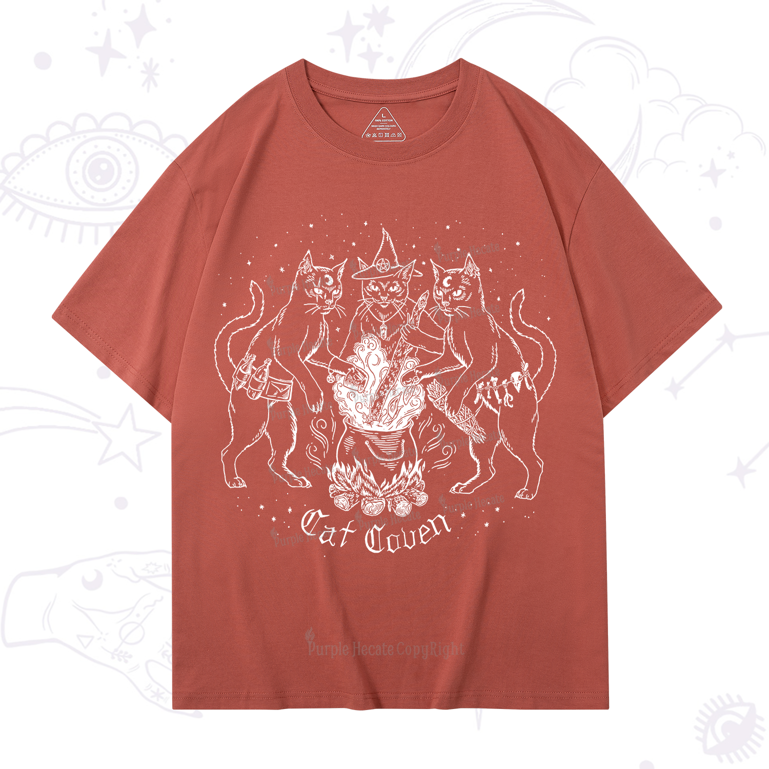 Purplehecate Cat Coven T-Shirt