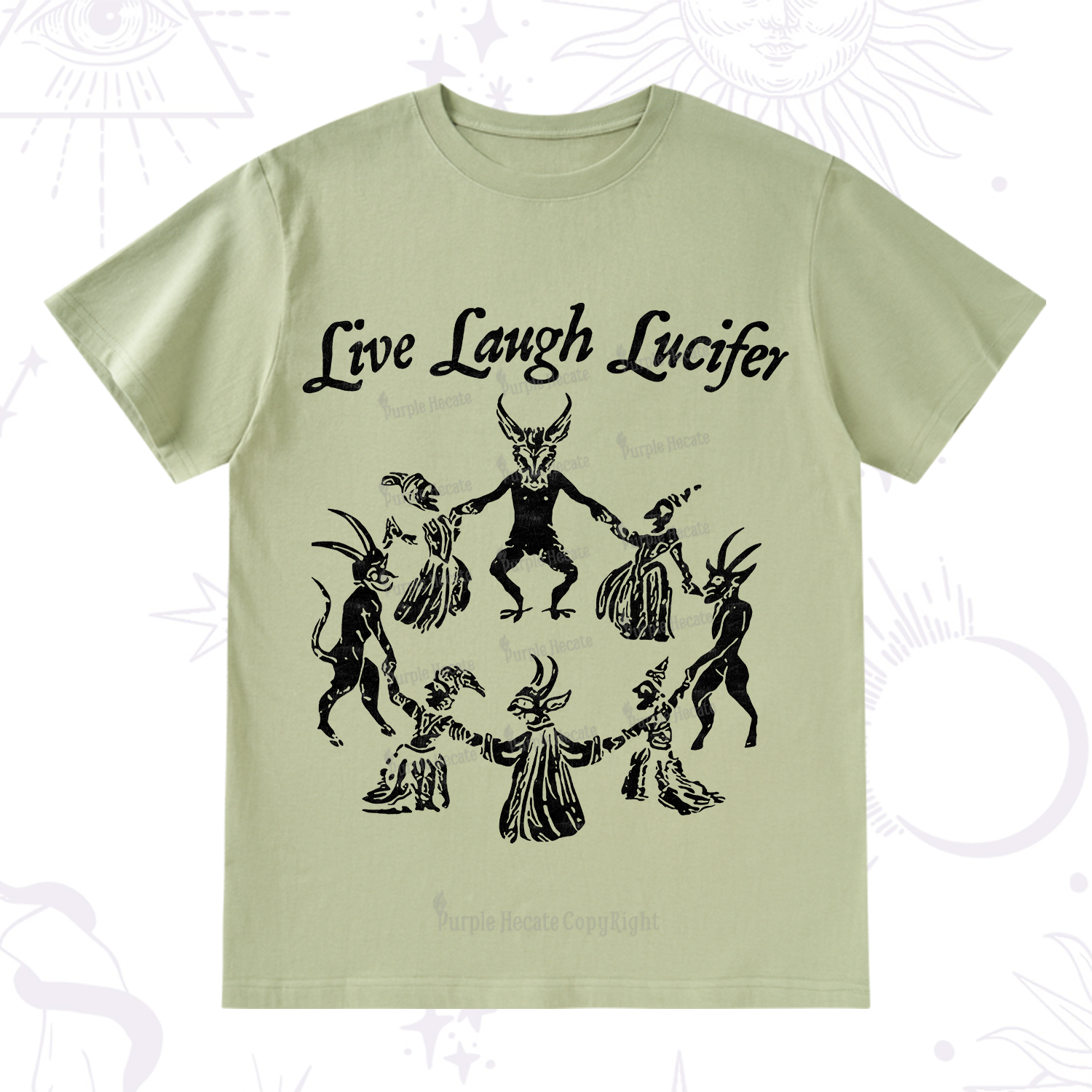 Purplehecate Live Laugh Lucifer T-Shirt