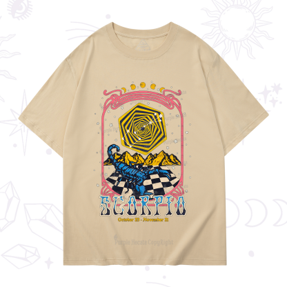 Purplehecate Scorpio Crew Zodiac T-Shirt