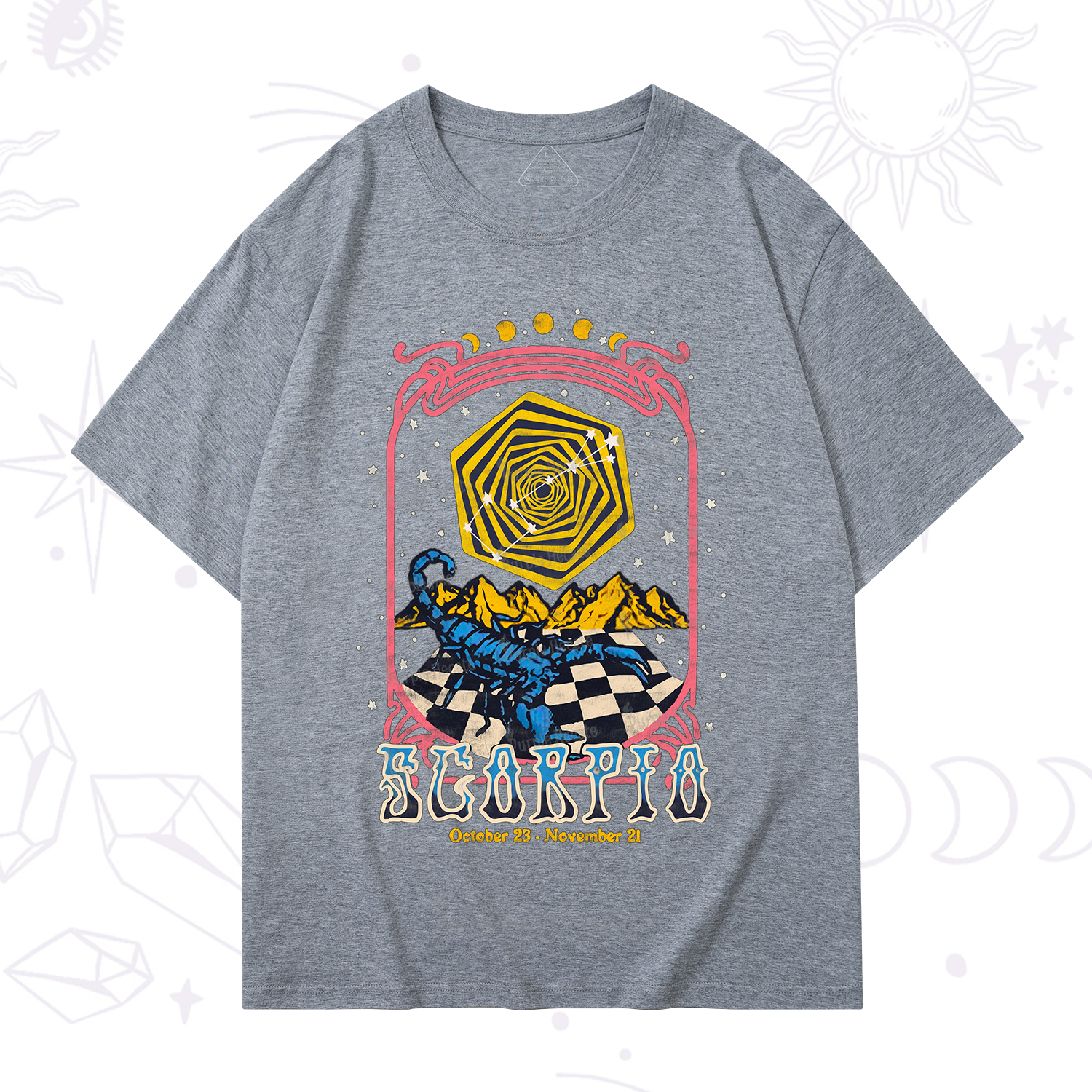 Purplehecate Scorpio Crew Zodiac T-Shirt