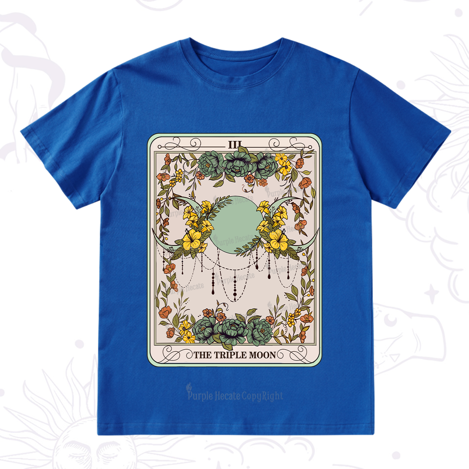 Purplehecate The Triple Moon Tarot T-Shirt