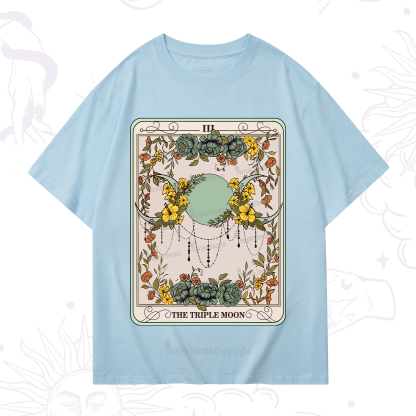 Purplehecate The Triple Moon Tarot T-Shirt