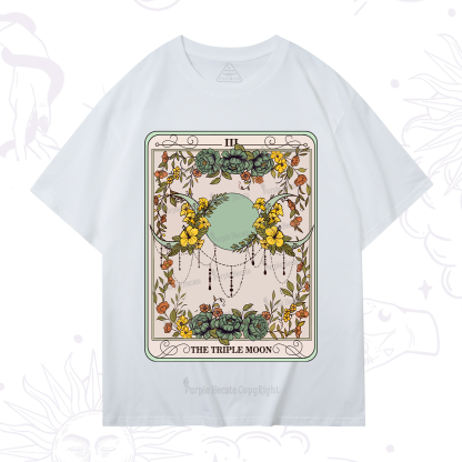Purplehecate The Triple Moon Tarot T-Shirt
