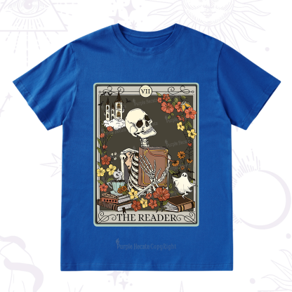 Purplehecate The Reader Tarot Card T-Shirt