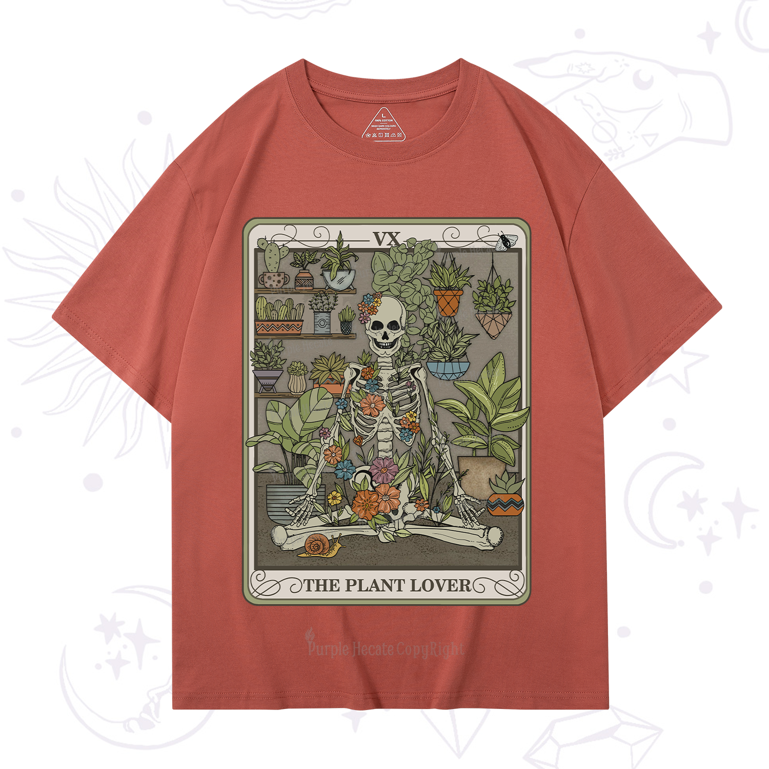 Purplehecate The Plant Lover Tarot T-Shirt
