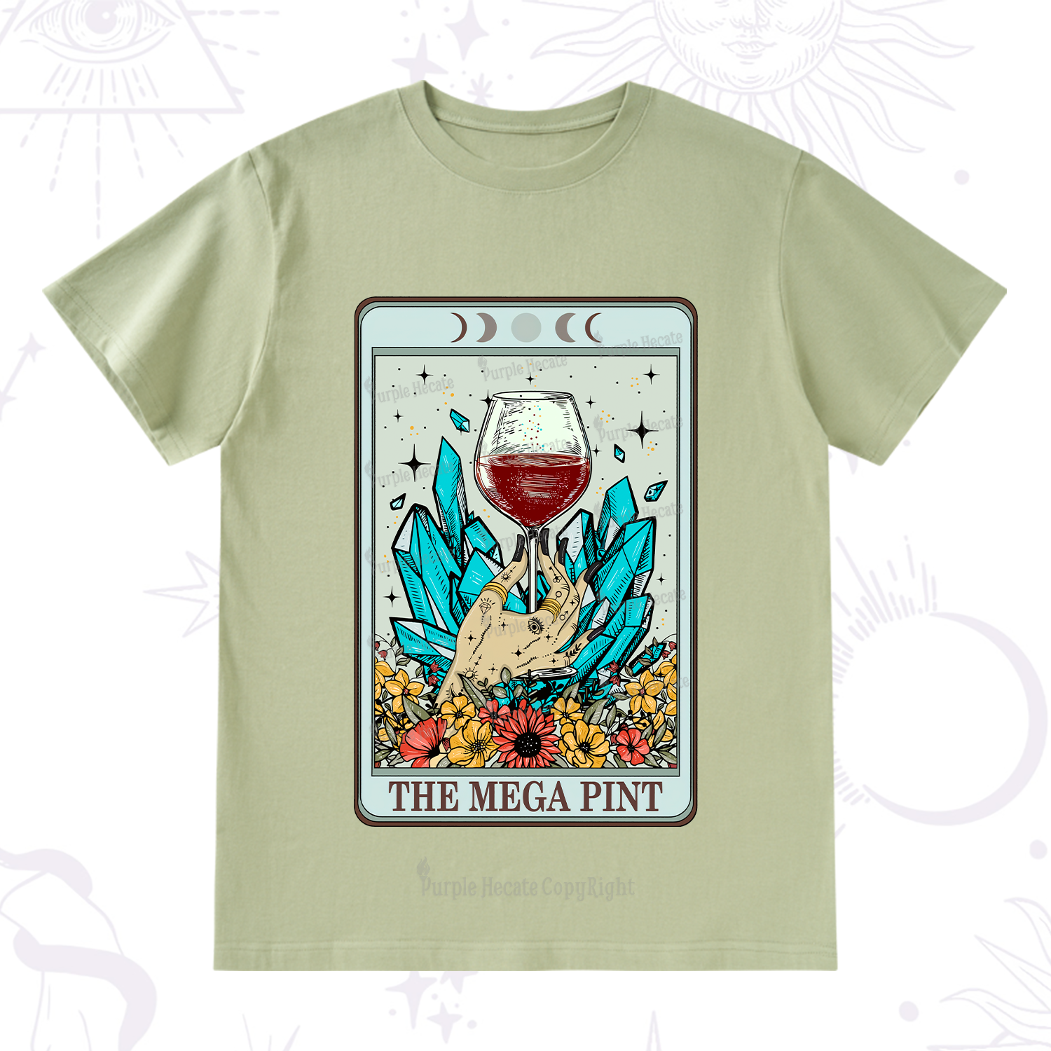 Purplehecate The Mega Pint T-Shirt
