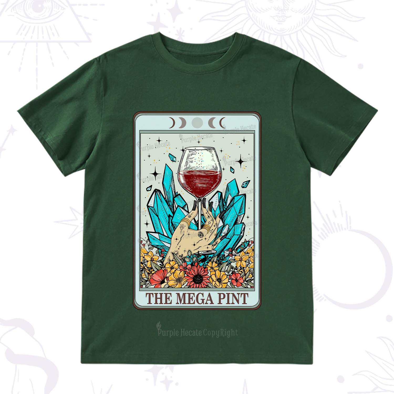 Purplehecate The Mega Pint T-Shirt