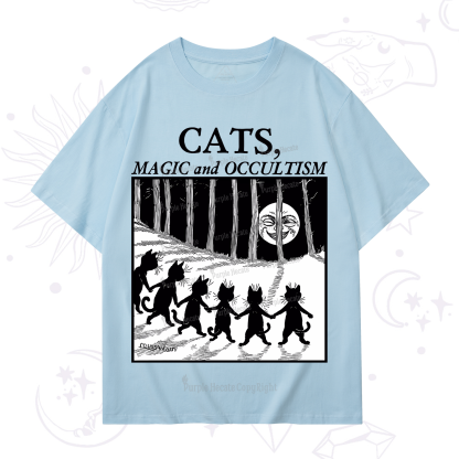 Purplehecate Cats Magic And Occultism T-Shirt