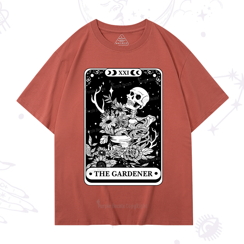 Purplehecate The Gardener Tarot Card T-Shirt