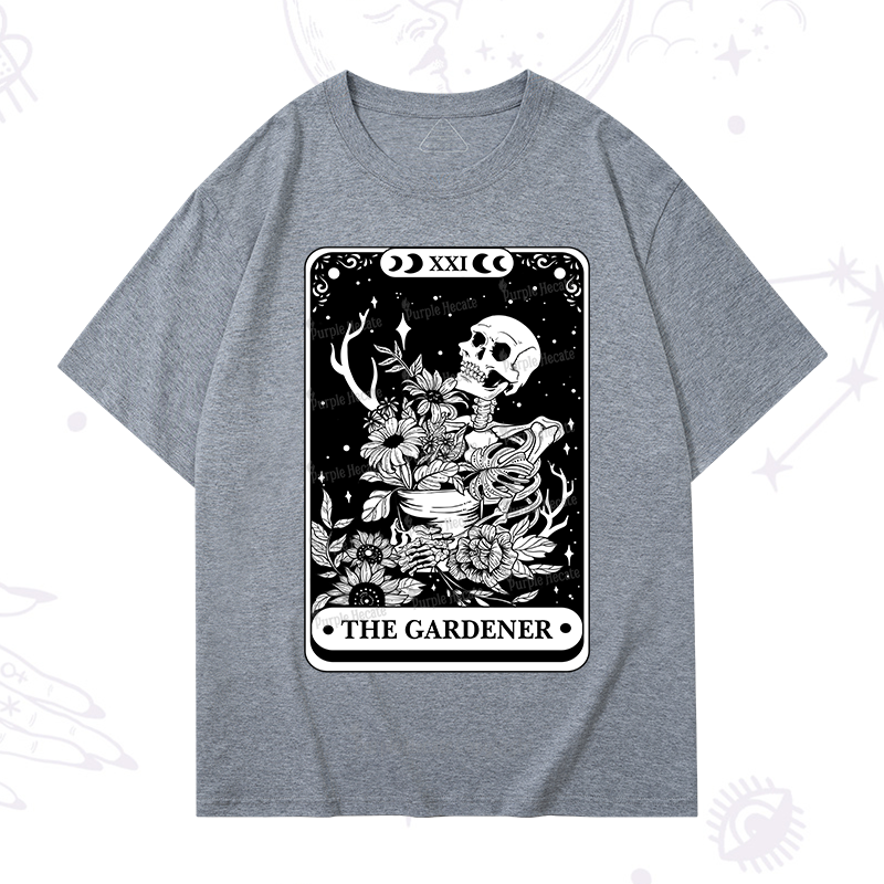 Purplehecate The Gardener Tarot Card T-Shirt