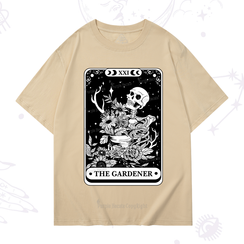 Purplehecate The Gardener Tarot Card T-Shirt