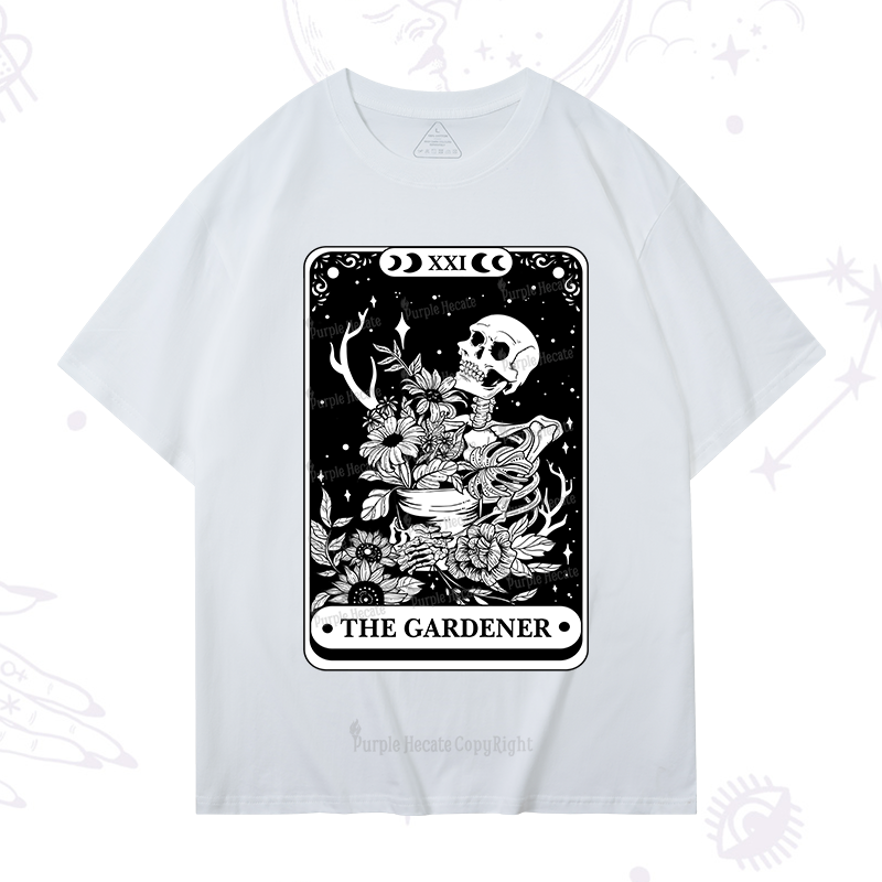 Purplehecate The Gardener Tarot Card T-Shirt
