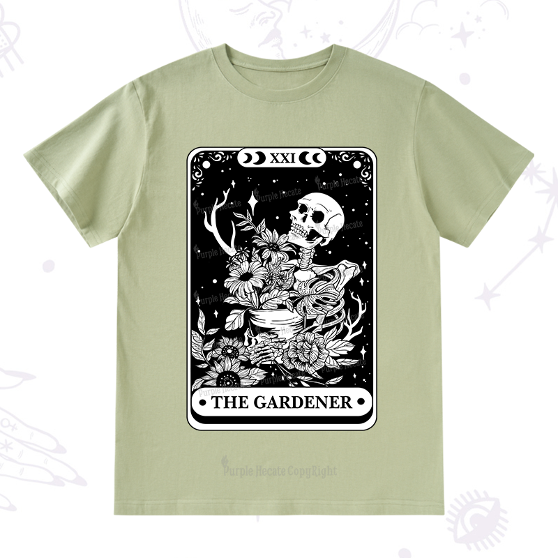 Purplehecate The Gardener Tarot Card T-Shirt