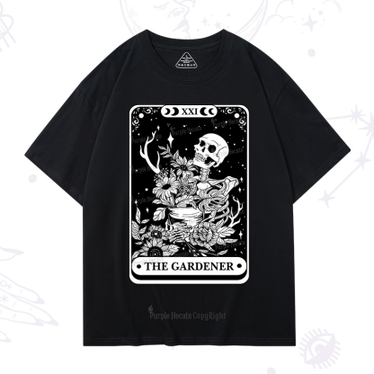Purplehecate The Gardener Tarot Card T-Shirt