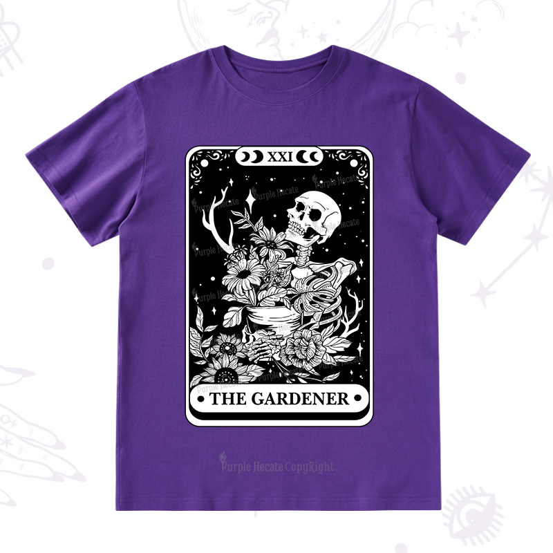 Purplehecate The Gardener Tarot Card T-Shirt