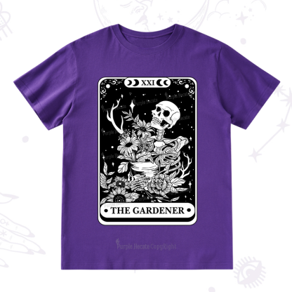 Purplehecate The Gardener Tarot Card T-Shirt