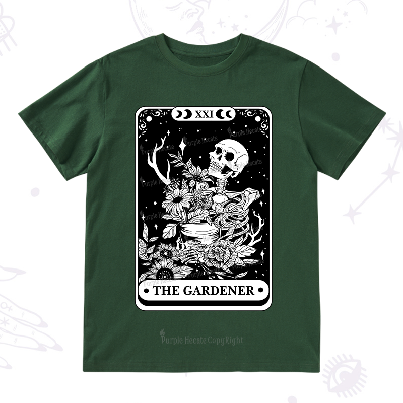 Purplehecate The Gardener Tarot Card T-Shirt