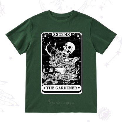 Purplehecate The Gardener Tarot Card T-Shirt