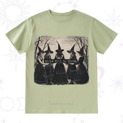 Purplehecate Girls Will Be Girls Witch T-Shirt