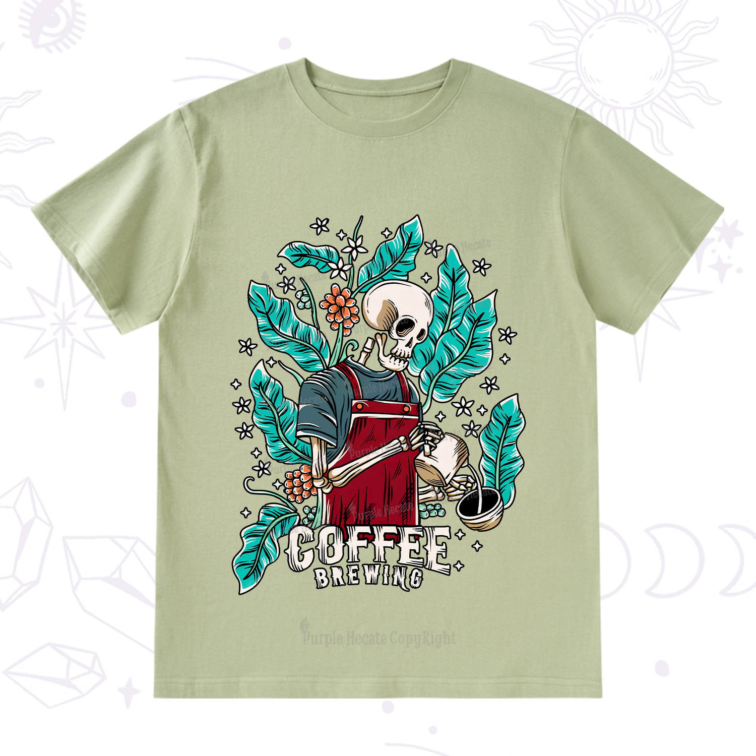 Purplehecate Coffee Brewing T-Shirt