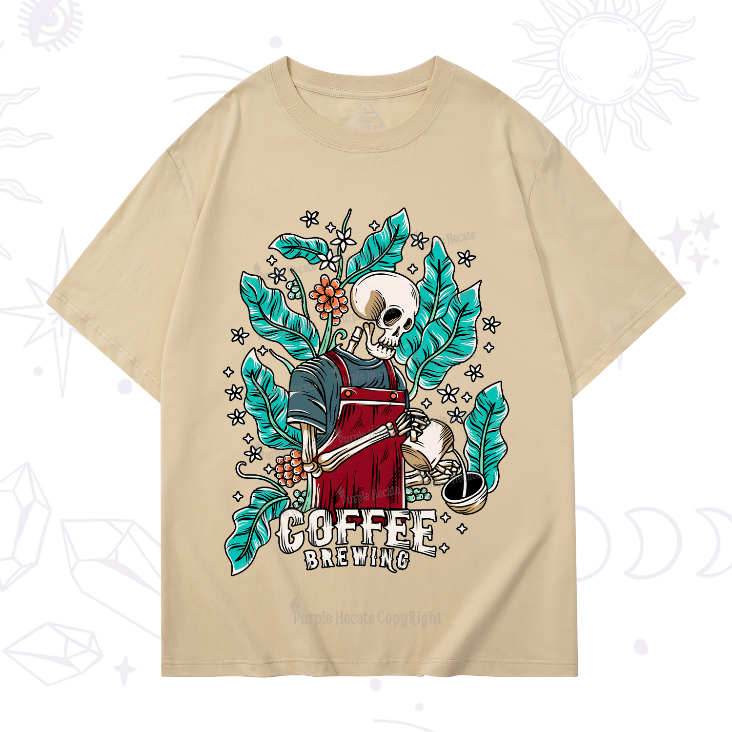 Purplehecate Coffee Brewing T-Shirt