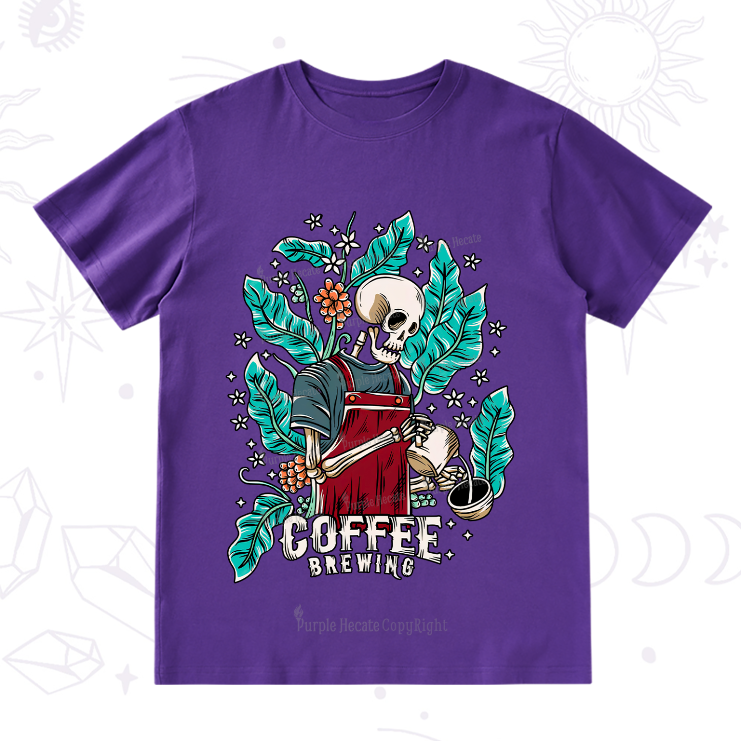 Purplehecate Coffee Brewing T-Shirt
