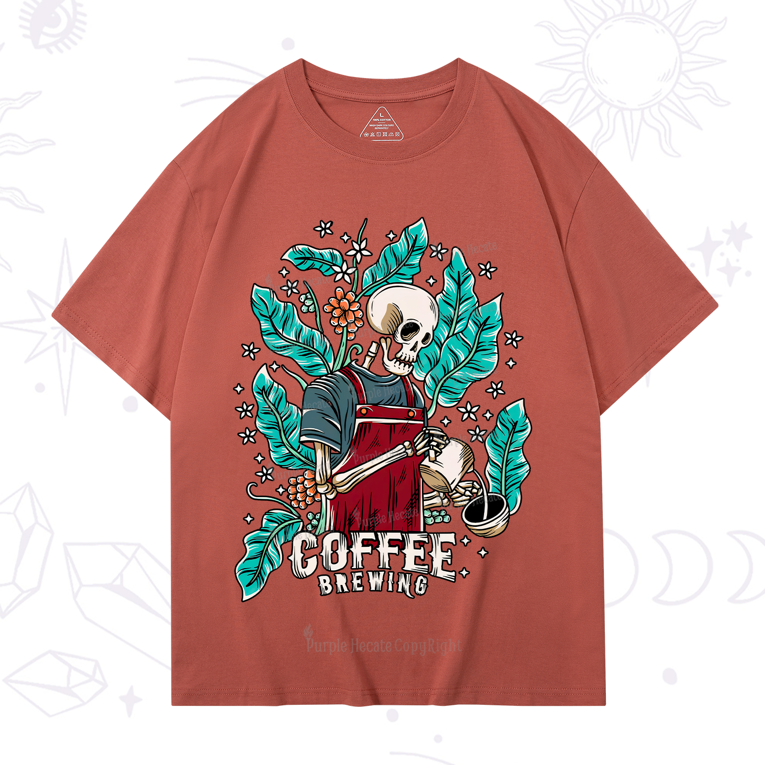 Purplehecate Coffee Brewing T-Shirt