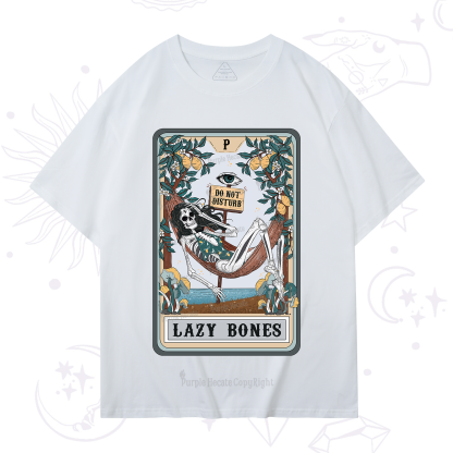 Purplehecate The Lazy Bones Tarot T-Shirt